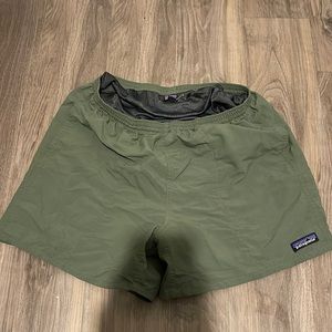 Patagonia Green Shorts